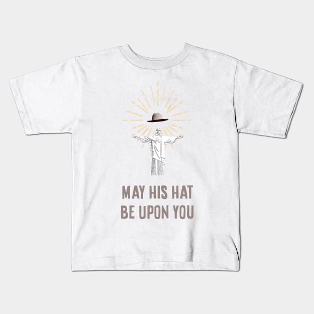 Saint Larry of the Hat Kids T-Shirt by AccuracyThird